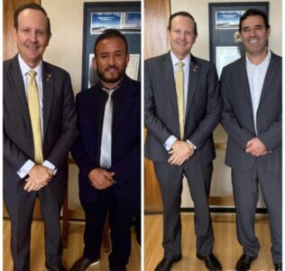 Márcio Honaiser mostra sua força política recebendo prefeitos de todo o MA em Brasília