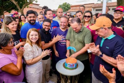 Iracema Vale ressalta caráter municipalista do Governo do Estado durante inaugurações em Paço do Lumiar