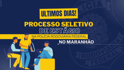 Estudantes têm até sexta para se inscrever no processo seletivo de estágio da PRF