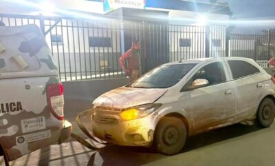 Carro roubado em Vargem Grande foi utilizado durante sequestro em Urbano Santos