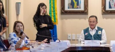 Iracema Vale prestigia ato de assinatura de decreto do Programa Maranhão sem Queimadas