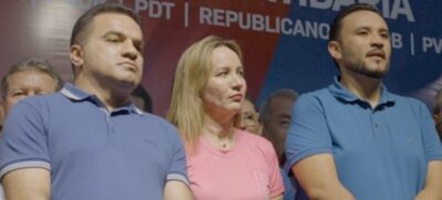 Ao lado de Josimar e Detinha, Diegão oficializa candidatura em Vargem Grande durante convenção