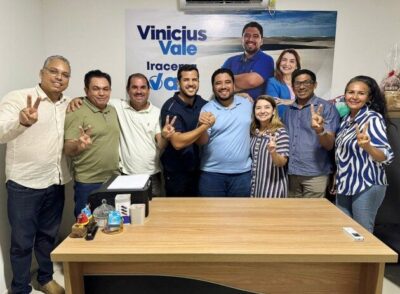 Vereador mais votado é anunciado como vice-prefeito de Vinicius Vale em Barreirinhas