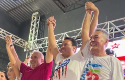 Carrinho Cidreira e Regina Machado Oficializam Candidatura com Grande Apoio Popular em Viana