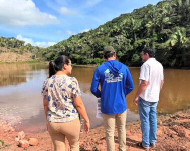 Prefeita Leide da início a construção do tão sonhado Balneário do Açude Japão em Governador Archer