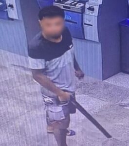 Homem que usou machado para tentar roubar banco em Rosário é preso após meses foragido