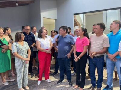 Em visita à Luciana Leocádio, deputado federal Márcio Jerry anunciou R$ 1 milhão para Buriti Bravo.