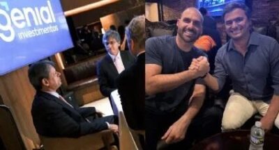 Eduardo Bolsonaro se alia ao pai em fogo contra Tarcísio, cortejado pela Terceira Via como anti-Lula