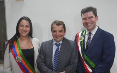 Dr. Milton Gonçalo e Naila Gonçalo tomam posse em Santa Rita e Bacabeira
