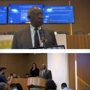 Zé Martinho, o Kabão, recebe Título de Cidadão Ludovicense em solenidade prestigiada