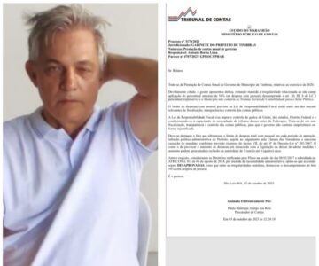 Bomba em Timbiras! O prefeito Antônio Borba Lima teve a prestação de contas do Município, do ano de 2021, reprovada pelo Tribunal de Contas do Estado do Maranhão