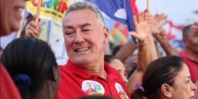Em ato de campanha, Carrinho realiza arrastão no Democrata em Viana