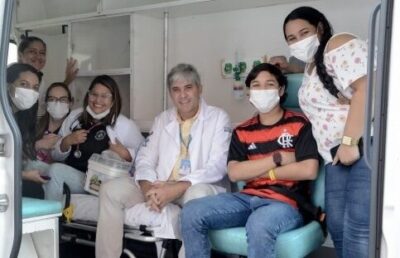 Paciente do Hospital Dr. Carlos Macieira realiza sonho de conhecer o Estádio Castelão