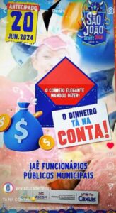 Prefeito Fábio Gentil fortalece economia de Caxias no São João com mais um pagamento antecipado da folha