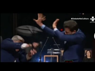MARCAL PROVOCA E APANHA DATENA DEFENDE SUA HONRA DURANTE DEBATE NA TV