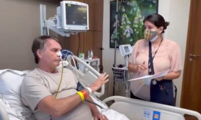 Bolsonaro é intimado por Alexandre de Moraes dentro de UTI; veja vídeo