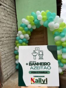 Vereador Kallyl Ferreira lança Projeto Mais Banheiro Azeitão para melhorar a qualidade de vida da comunidade