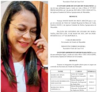 Brandão nomeia Professora Rose Espindula Diretora de Educação da Regional de Itapecuru