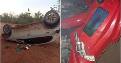 Polícia procura assaltantes que roubaram carro em Vargem Grande