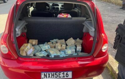 PM encontra carro abandonado com mais de R$ 1 milhão em dinheiro no Renascença em São Luís