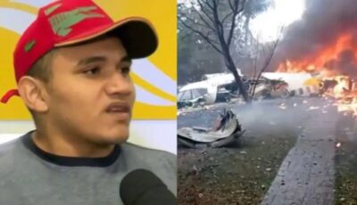 Maranhense chega atrasado e não embarca em avião que caiu em São Paulo