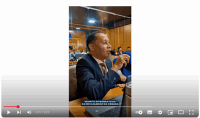 VÍDEO: Marcos Castro é o 4º vereador a declarar apoio a Beto para presidente da Câmara de São Luís