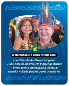 Governo do Maranhão: No dia 19 de abril, celebramos a riqueza cultural, história e sabedoria dos Povos Originários
