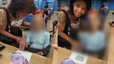 Defesa diz que mulher que entrou com idoso morto em banco estava dopada