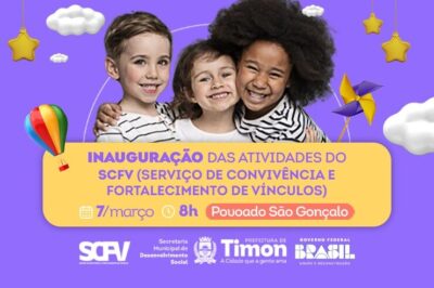 Povoado São Gonçalo inaugura atividades do Serviço de Convivência e Fortalecimento de Vínculos (SCFV)