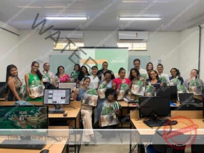 Estudantes do Curso de Design de Interiores da UEMA Campus Codó participam de palestra com representante da empresa Jacaré Home Center