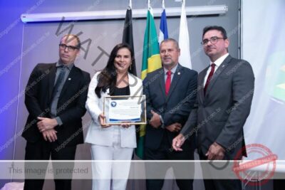 Deputada Ana do Gás representa Iracema Vale em homenagem da Adepol Brasil