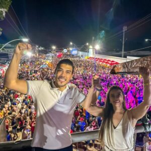 Rosário: Prefeito Jonas Magno realiza 1º ‘grito de carnaval’ do Maranhão e arrasta multidão