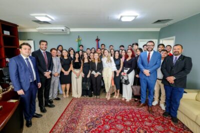 Alunos de Direito da UNDB visitam instalações da Assembleia Legislativa e Memorial do Legislativo Maranhense