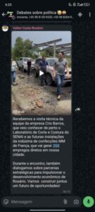 Rosário: ex-vice de Calvet Filho reaparece como “anfitrião” de possível novo empreendimento na cidade