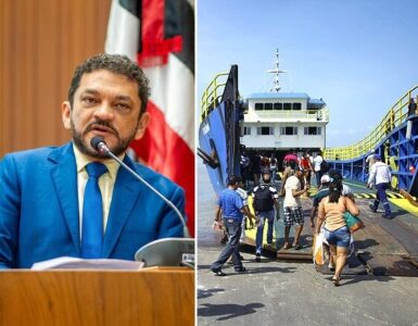 Após receber críticas dos moradores da Baixada, deputado Cláudio Cunha defende criação de ferryboat exclusivo para cargas e caminhões