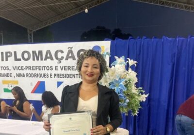 Vereadora eleita, Rosa Vieira recebe diploma e reafirma compromisso com o desenvolvimento de Presidente Vargas/MA
