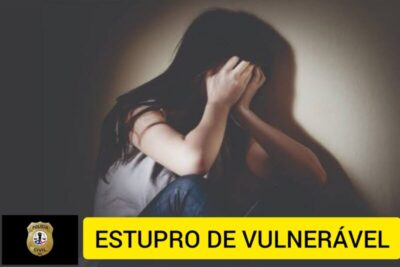 HOMEM SUSPEITO DE ESTUPRAR A ENTEADA DE 12 ANOS DE IDADE É PRESO EM VIANA