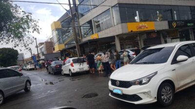 Tumulto na Alergo Center vacinação do Cohajap