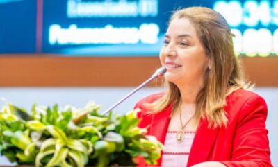 Iracema Vale comemora maioria de votos no STF que confirma reeleição na Assembleia Legislativa