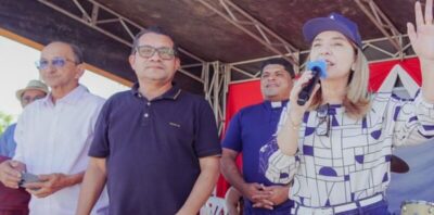 Iracema Vale prestigia evento católico no município de Brejo