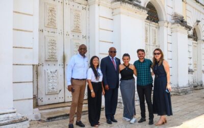 Boas-vindas: ministro do Turismo da Jamaica faz city tour por São Luís