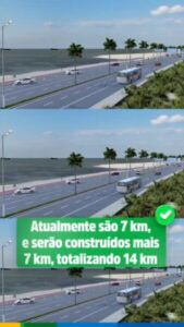 Governo iniciará a construção da nova Litorânea
