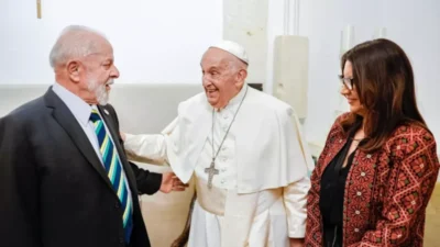 Lula e Janja confirmam ida ao funeral do Papa Francisco em Roma