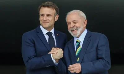 Na França, Lula pede que Emmanuel Macron “abra seu coração” para acordo com o Mercosul