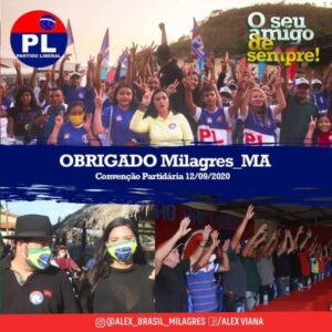 Alex Brasil é oficializado candidato a prefeito em Milagres do Maranhão