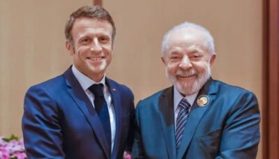 Macron liga para Lula para elogiar posição do país sobre Venezuela