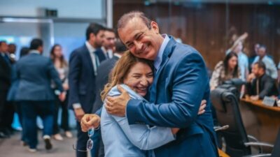 Marcus Brandão parabeniza Iracema Vale pela vitória na eleição para presidência da Alema