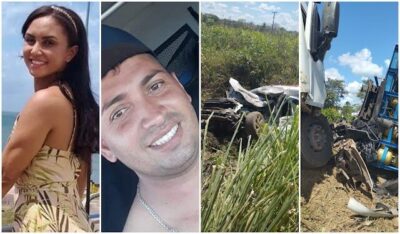 Duas pessoas morrem em grave acidente na BR 135, em povoado de Santa Rita/MA