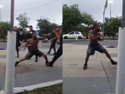 Nego do Borel vai parar na delegacia após briga em avenida no Rio; VEJA O VÍDEO: