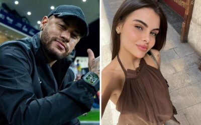 Neymar Jr. comemora o nascimento de sua filha Helena com Amanda Kimberlly
